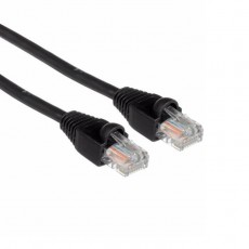 Patchcord Cat5e - 2 pies negro