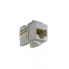 RJ45 hembra Cat6A blanco